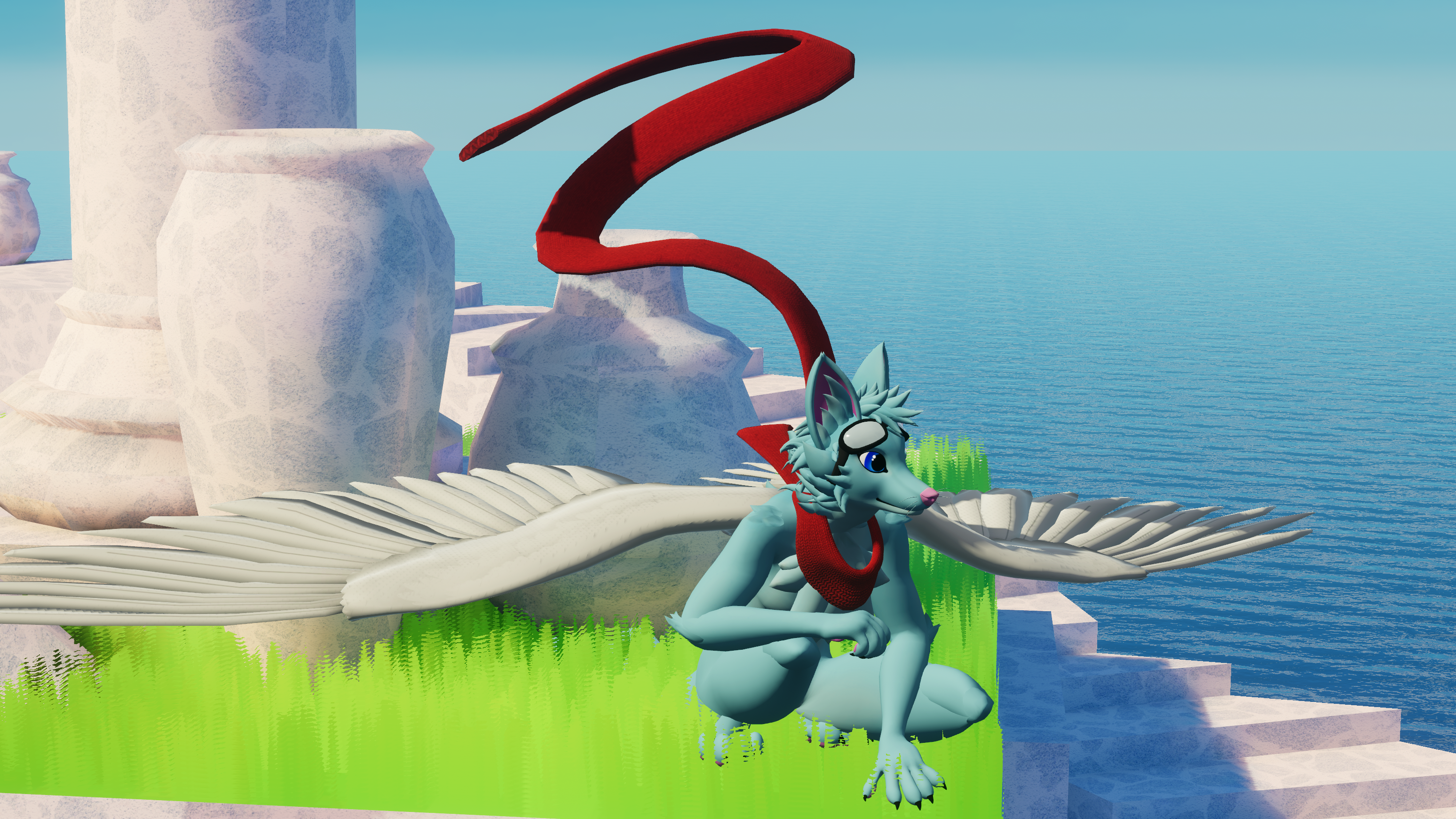 Long Scarf- VRChat Accessory