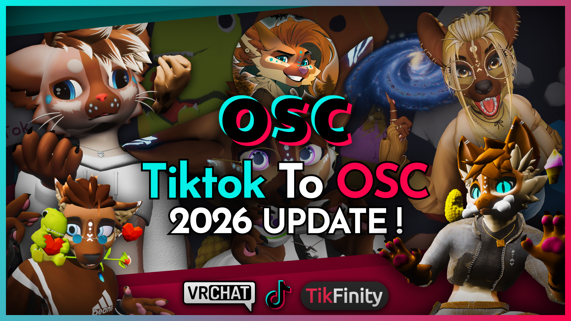 ❤️Tiktok To OSC - Interactive Tiktok Livestream Tool for VRChat