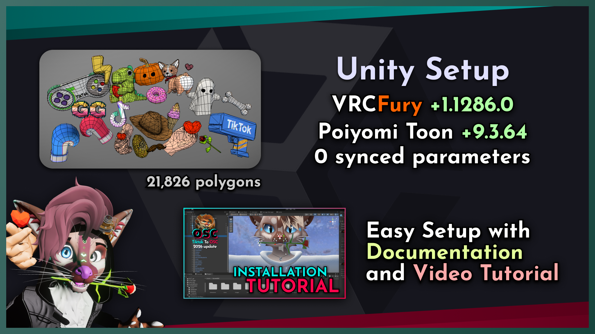❤️Tiktok To OSC - Interactive Tiktok Livestream Tool for VRChat