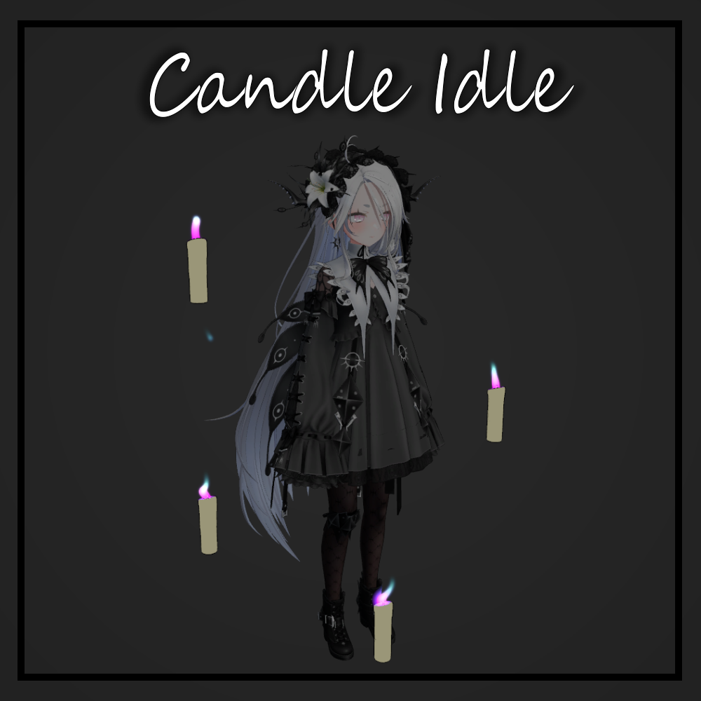 Candle Idle【ParticleEffect】