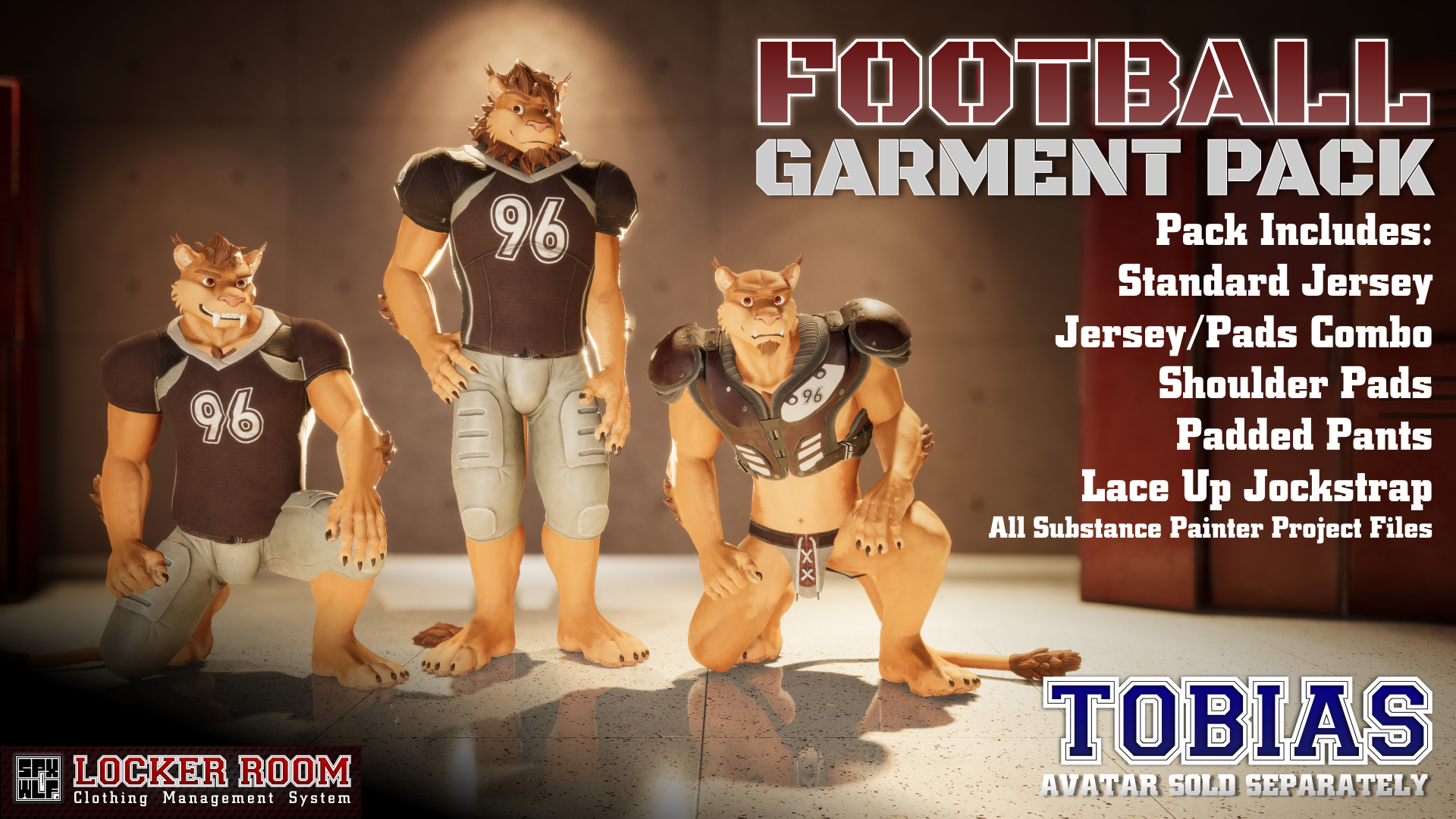 Tobias Football Garment Pack