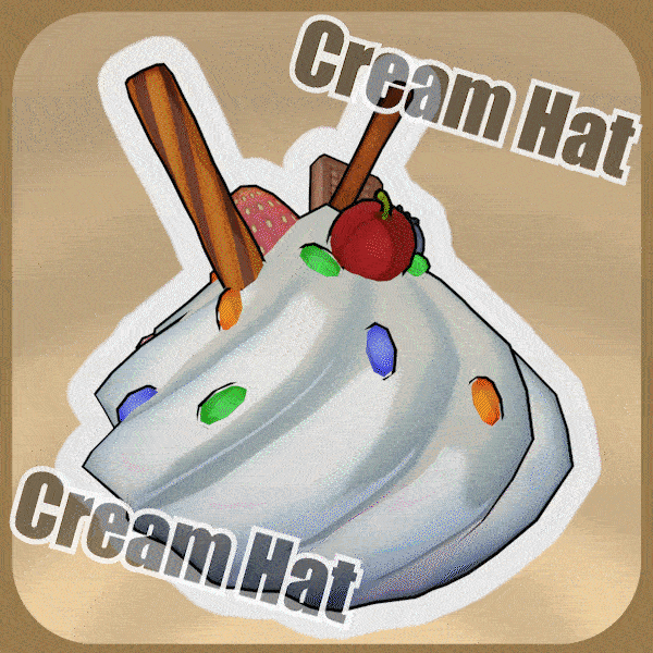 Cream Hat
