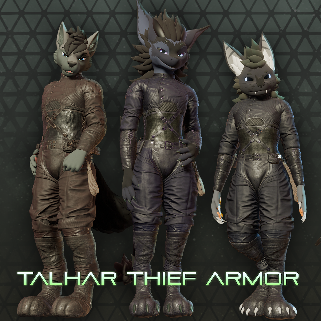 [P.0.E] - Talhar Thief Armor