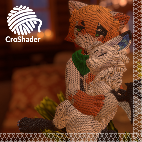 CroShader: A Crochet Shader for VRChat Avatars & Worlds