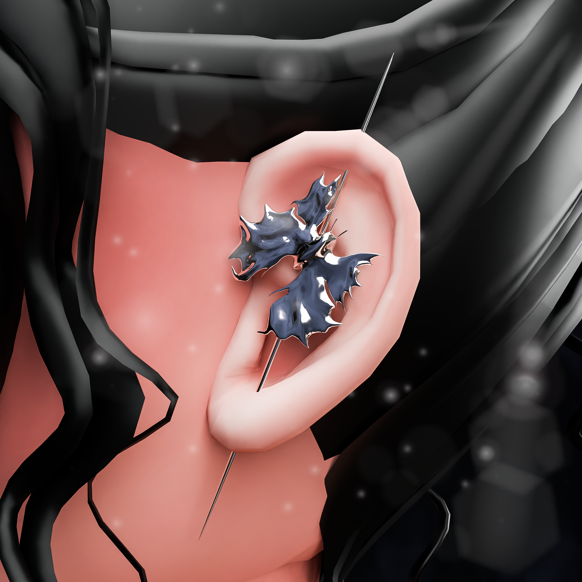 Butterfly Piercing [ VR Chat ]