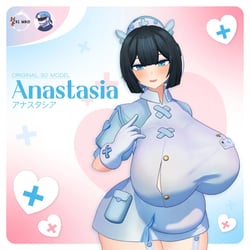 ANASTASIA Thicc Avatar [VRChat/Vtuber] [ARKit Face Tracking compatible]
