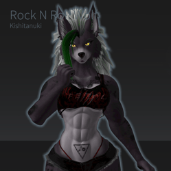 Rock N Roll Wolf