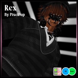 「 Rex - Doberman/Huskey Furry」 ♡ PC/Quest/Facetracking