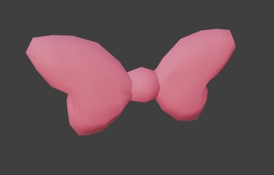 Cute Lowpoly Bow