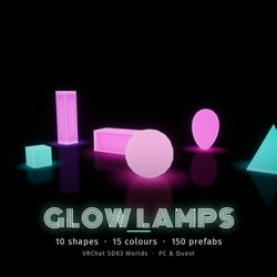 Glow Lamps (audiolink + fake light)