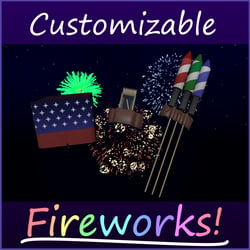 Customizable Fireworks