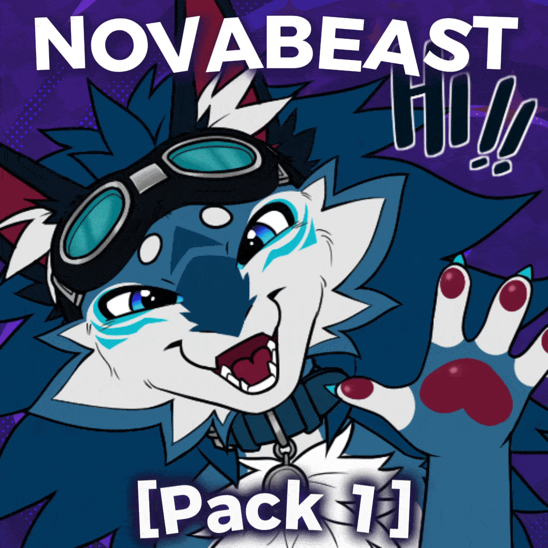 ✦ Novabeast Stickers [Pack 1] ✦