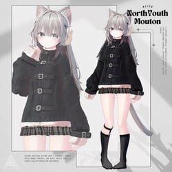 North Youth Mouton - VRChat Clothing