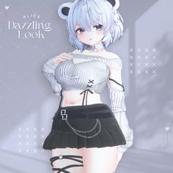 Dazzling Look - VRChat Women's Clothing