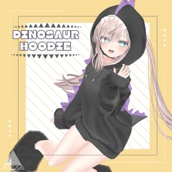 Dinosaur Hoodie - VRChat Women's Clothing