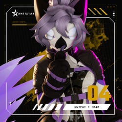 Cyberfur (Kreature Edition) | Complete Techwear + Hair & Harness