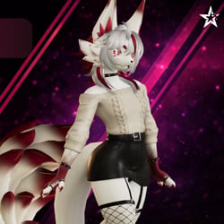 Casual Goth Outfit Set + Hair [Novabeast Edition]