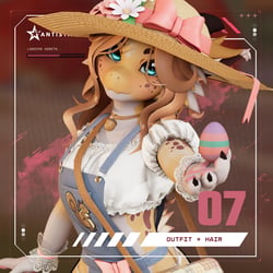 Springflower Set - Complete outfit + Hair [Kobo Edition]