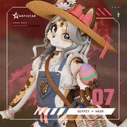 Springflower Set - Complete outfit + Hair [ Biscotti Edition ]