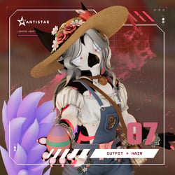 Springflower Set - Complete outfit + Hair [ Kreature Edition ]