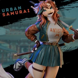 Urban Samurai Set + Hair [ Kobo Edition ]