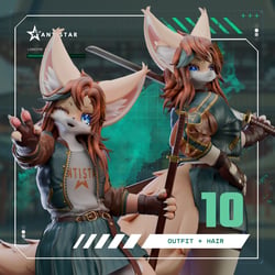 Urban Samurai Set + Hair [ Yip Edition ]
