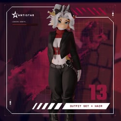 Hell's Office - Outfit + Hair [ Kobo Edition]
