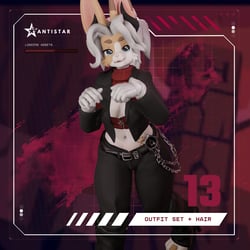 Hell's Office - Outfit + Hair [ Biscotti Edition]