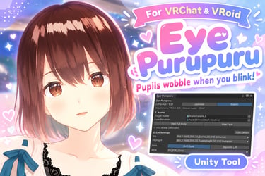 Eye Purupuru | Wobbly Eyes When Blinking [VRChat / VRoid]