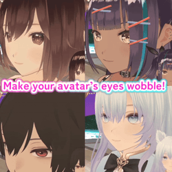Eye Purupuru | Wobbly Eyes When Blinking [VRChat / VRoid]