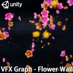 Unity VFX Graph:Flower Wall