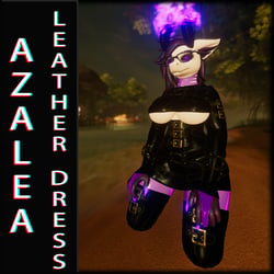 VRC - Azalea - Leather Dress