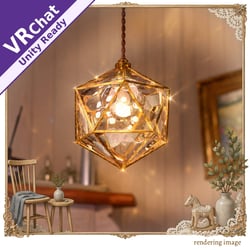 Pendant Light (Ramune Glass) — VRChat World Asset