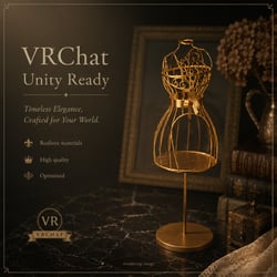 Antique Wire Torso — VRChat World Asset