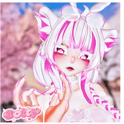 Meido, The Pink Lion 🦁  | VRCFT | PC + QUEST | GOGOLOCO | SPS