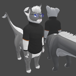 Soren VRChat Avatar (Bipedal & Taur) PC + Quest