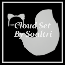 ☁︎ Cloud Set (Ears, Tail, and Accessories)
