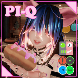 PI-Q the Hungry Piggy π· (Female / Femboy, PC, OPTI, QUEST, Gogo, VRCFT / Face Tracking, SPS, Lolipop)