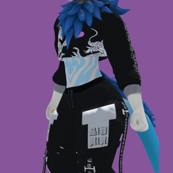 Croptop Hoodie for Nardoragon