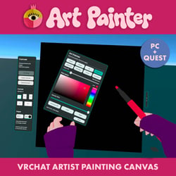 Art Painter VRchat Prefab