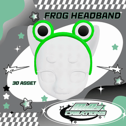 Frog Headband | VRChat Asset