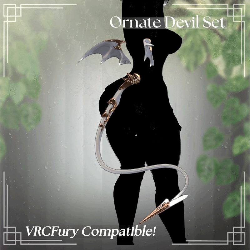 Ornate Devil Set - VRCFury Prefab Included!