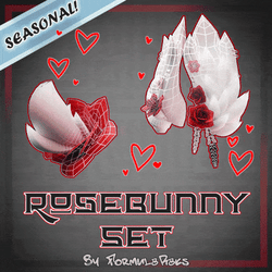 Rosebunny Ears + Tail