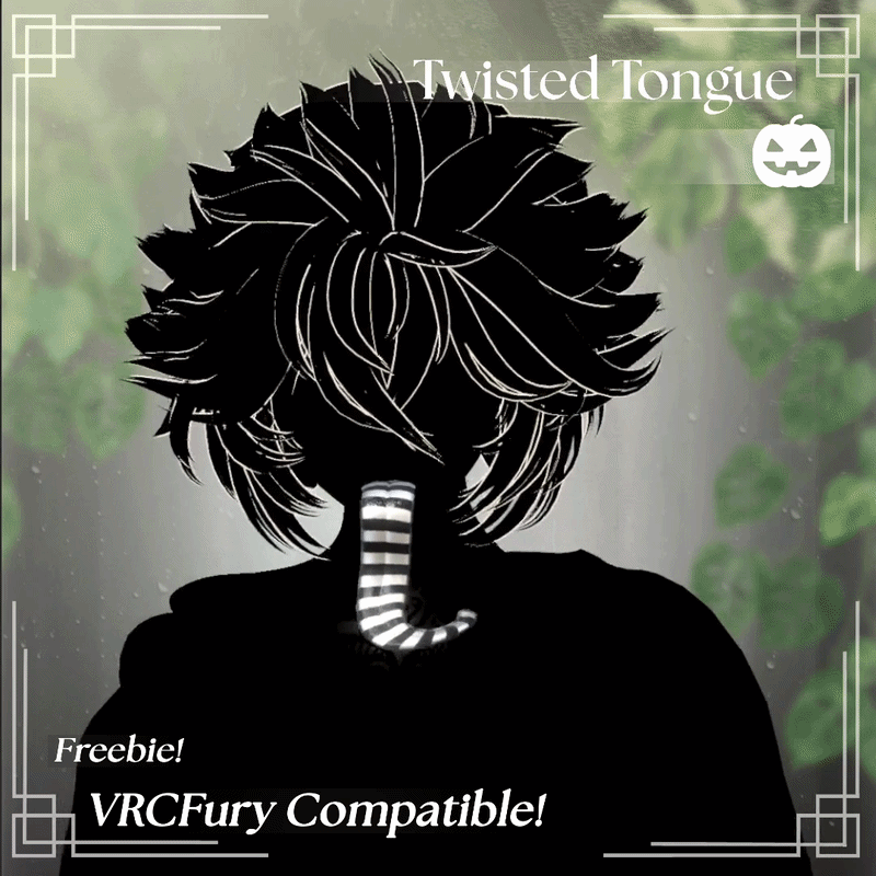 Twisted Tongue - VRCFury Prefab Included!