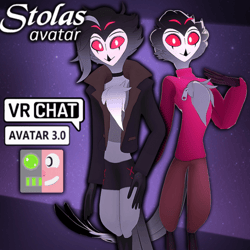 Stolas | VRChat Avatar | Season 3 outfit! | Face tracking