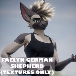 Faelyn German Shepherd (Texture)