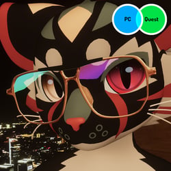 Aviator Glasses - VRChat Avatar Accessory