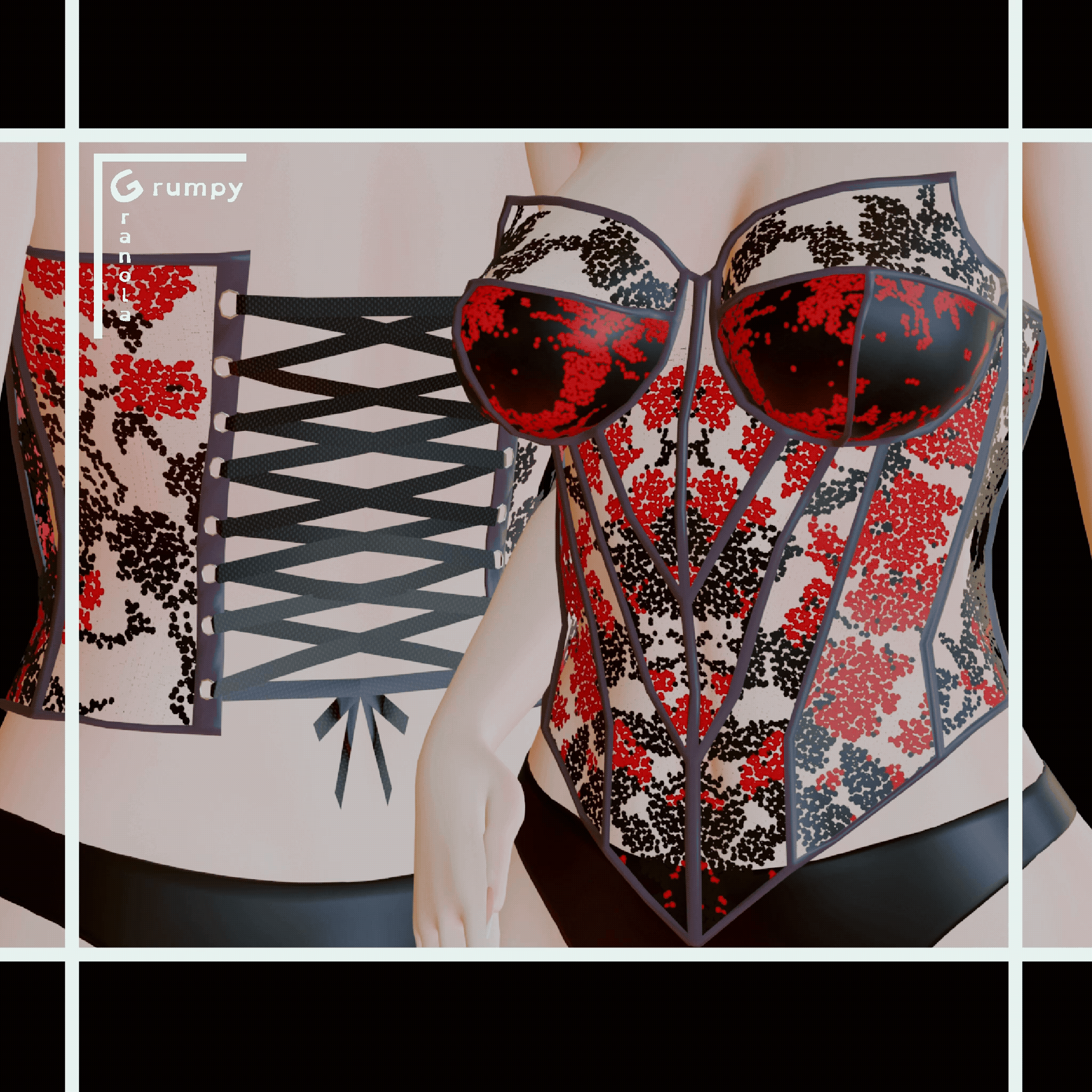 Princess Mesh Corset