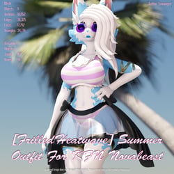 [FrilledHeatwave] KFN Novabeast Summer Outfit