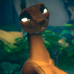 Lily the Snake Brown - Texture & Material